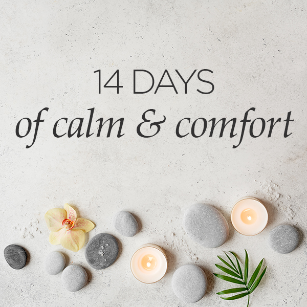 14 Days of Calm and Comfort
