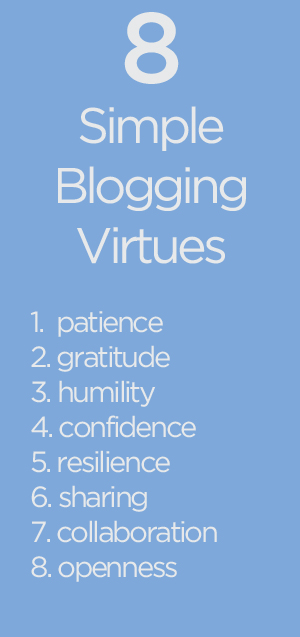  8 Simple Blogging Virtues