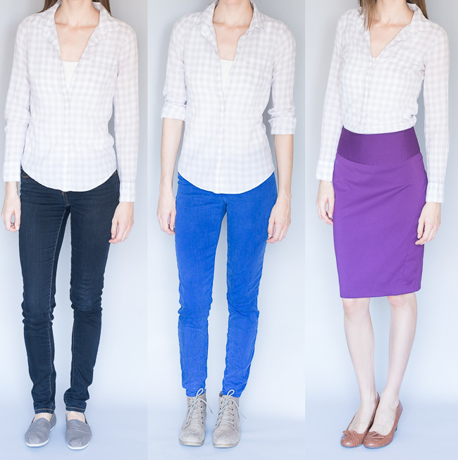 3 Ways to Dress a Capsule Wardrobe Up or Down