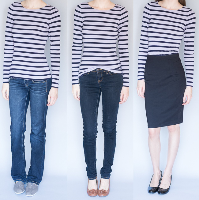 3 Ways to Dress a Capsule Wardrobe Up or Down