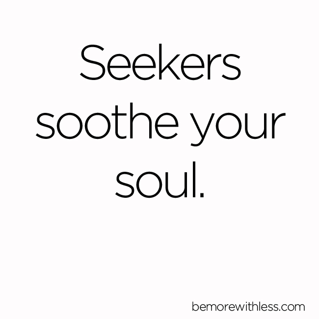 how to soothe your soul