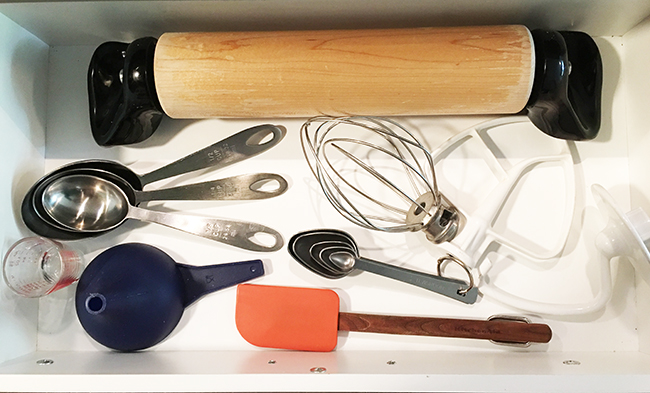 declutter your kitchen drawers