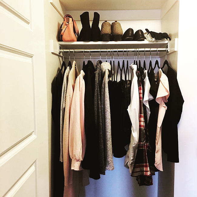 how to streamline your wardrobe