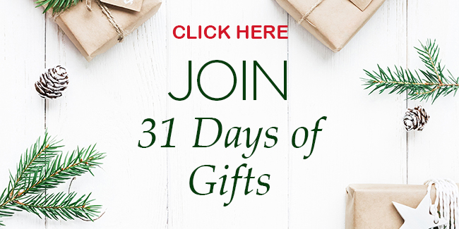 31 Days of Gifts