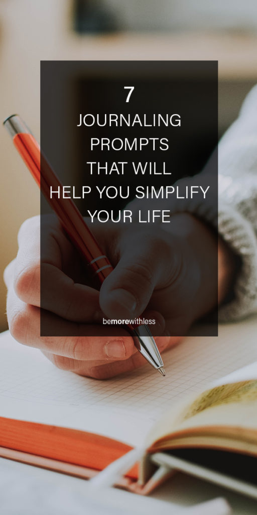 Simple Journaling Prompts