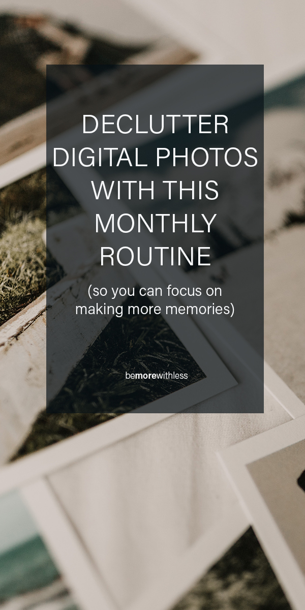 How to Declutter Digital Photos