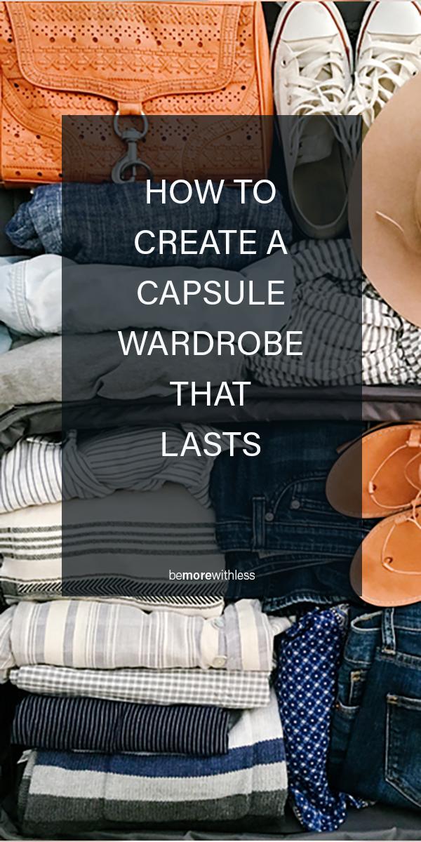 How to create a capsule wardrobe